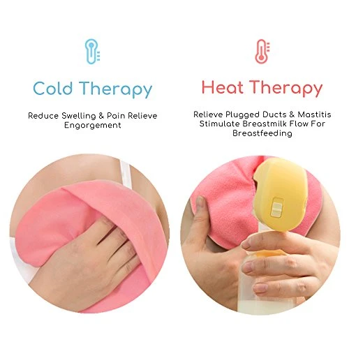 Breast Heat and Ice Packs (2 in pack)