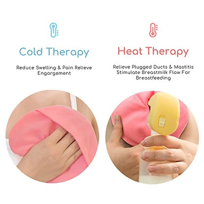 Breast Heat and Ice Packs (2 in pack)
